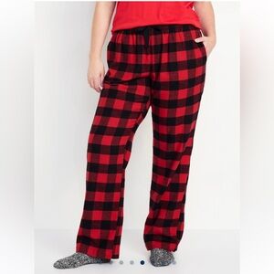 🆕 Old Navy Women’s Mid-Rise Flannel Pajama Pants PJ Sleep Bottoms XXL-Petite
